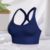 Reggiseno sportivo senza fili push up