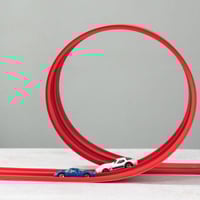 DIY Dual-Lane PVC Car Track