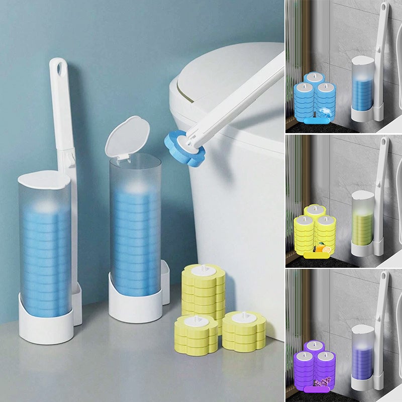 Disposable Toilet Cleaning Tool Set