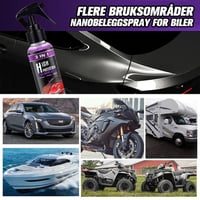 3 i 1 Høybeskyttende hurtigbilbeleggsspray