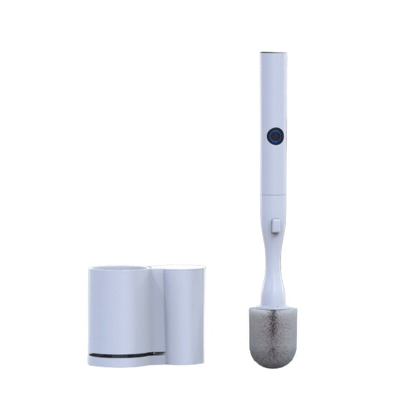 Electric Toilet Brush and Holder Set