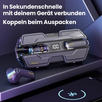Kabelloses Headset mit semi-in-ear Design