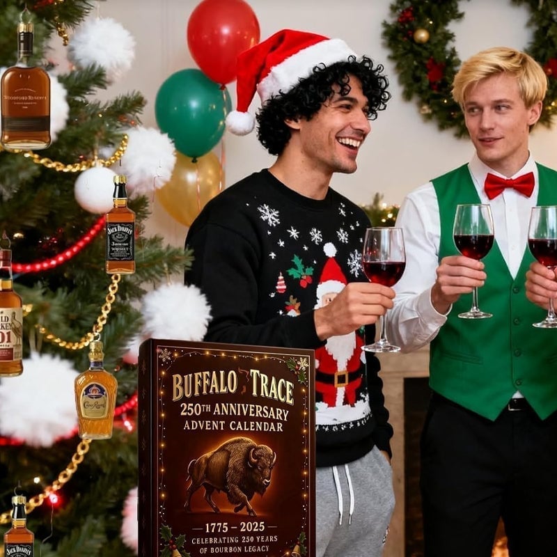 2025 Whiskey 3D Christmas Countdown Blind Box