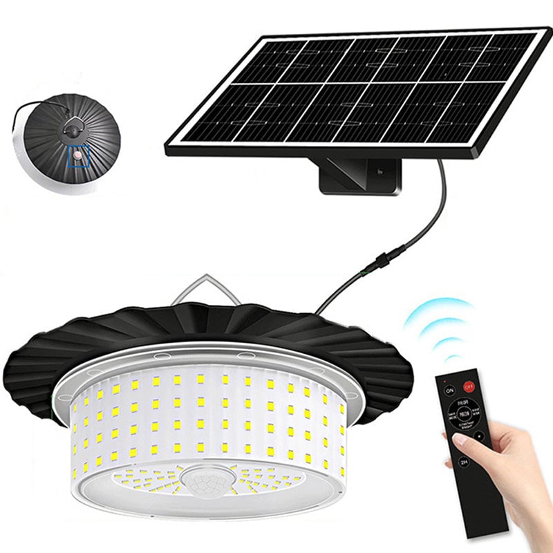 Solar Pendant Light Indoor Outdoor