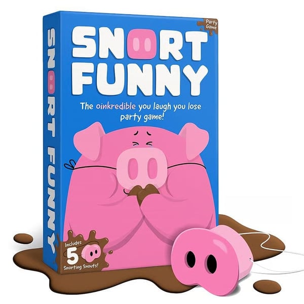 Piggy Nose Puzzle & Game Set