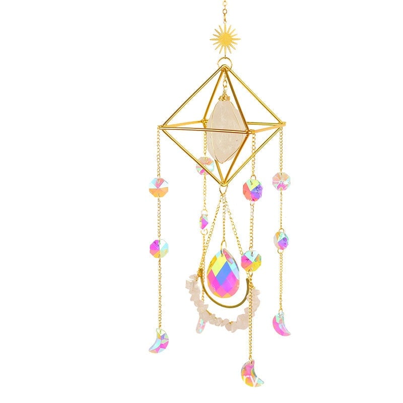 Crystal Sun Catcher Hanging Wind Chime