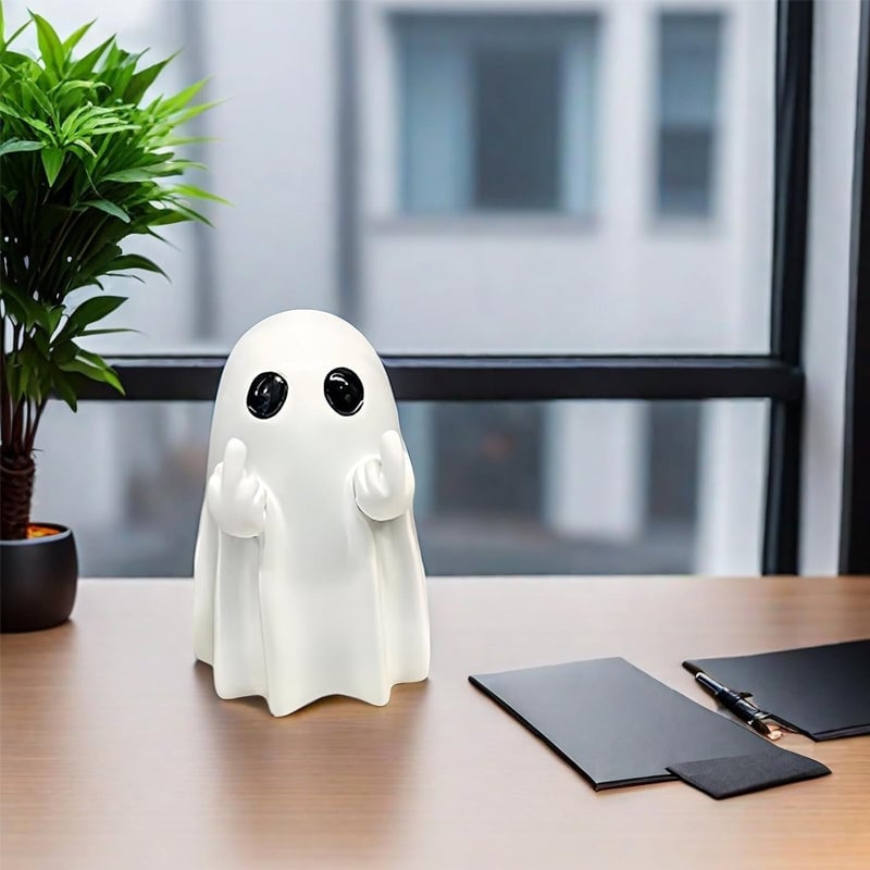 Cute Ghost Statue