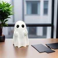 Cute Ghost Statue