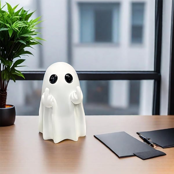 Cute Ghost Statue