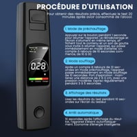 Testeur d'alcool portable