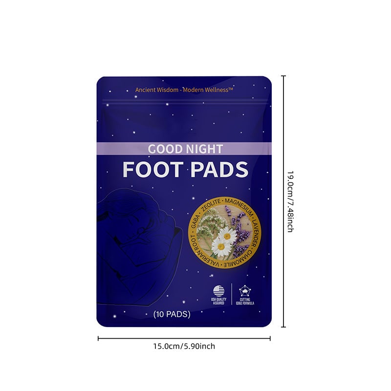 【upsell】Herbal Detox Foot Pads for Stress Relief, Better Sleep