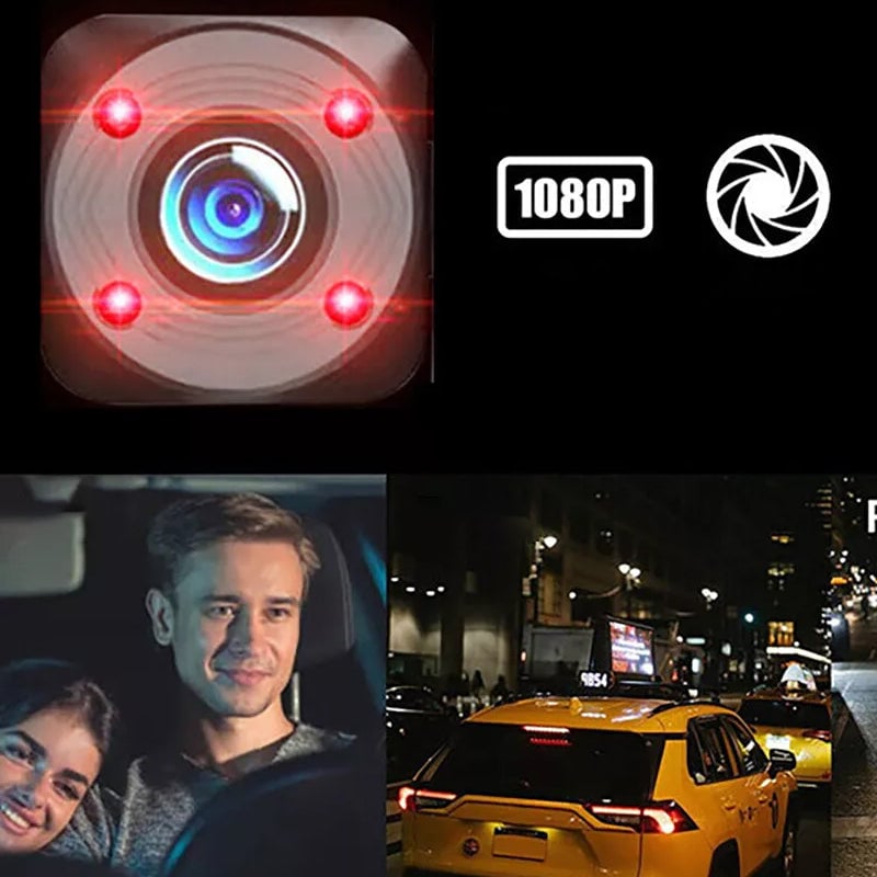 Three-lens driving recorder