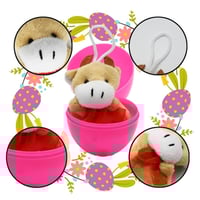 Prefilled Easter Eggs, Filled with Plush Animal Toys(28 pcs/set)