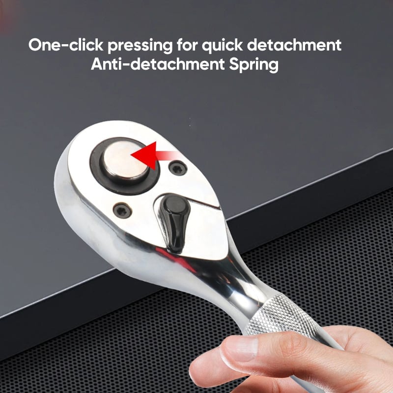 Mini 72-Tooth Quick Ratchet Wrench Set