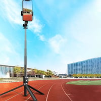 6 in 1 selfie stick mit fülllicht