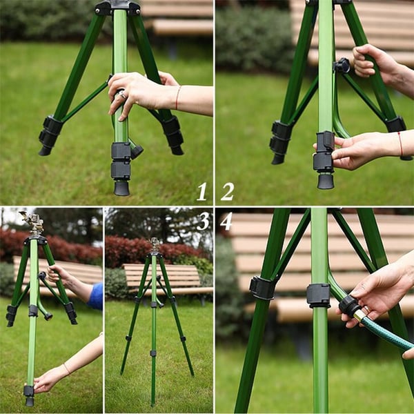 Sakerplus Telescopic Tripod Sprinkler
