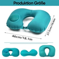 U-förmiges Kissen aus Milchseide