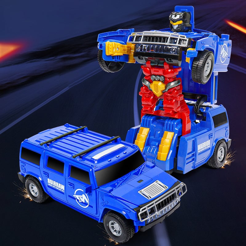 Verwandelndes Robotermodell-Spielzeugauto