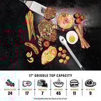 Sakerplus Flat Top Griddle Frill Station