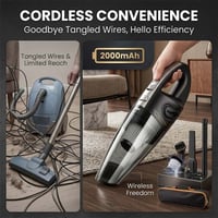 Portable High Power Vacuum Cleaner