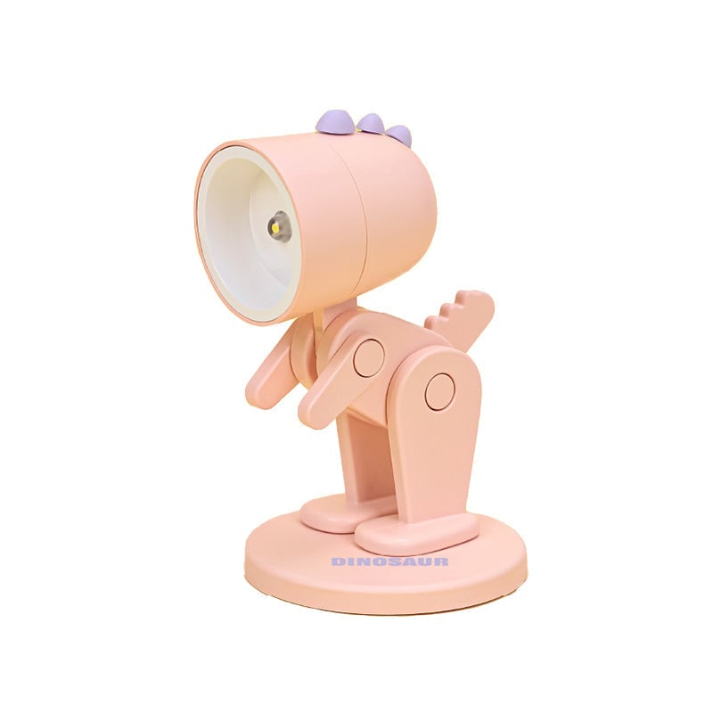Pink,Dinosaurier (mit Magnetfuß)