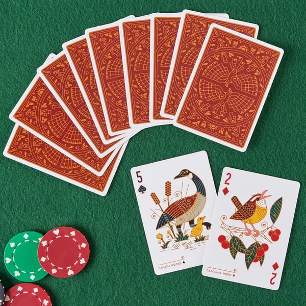 North American Birds Playing Cards