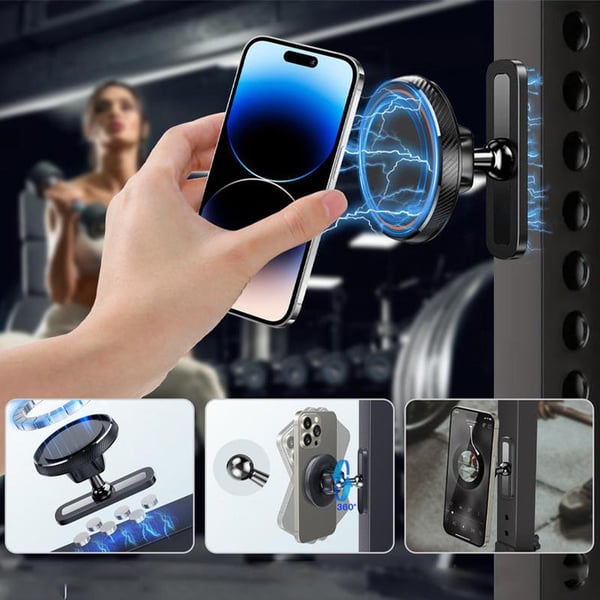 Portable & Versatile Magnetic Fitness Stand