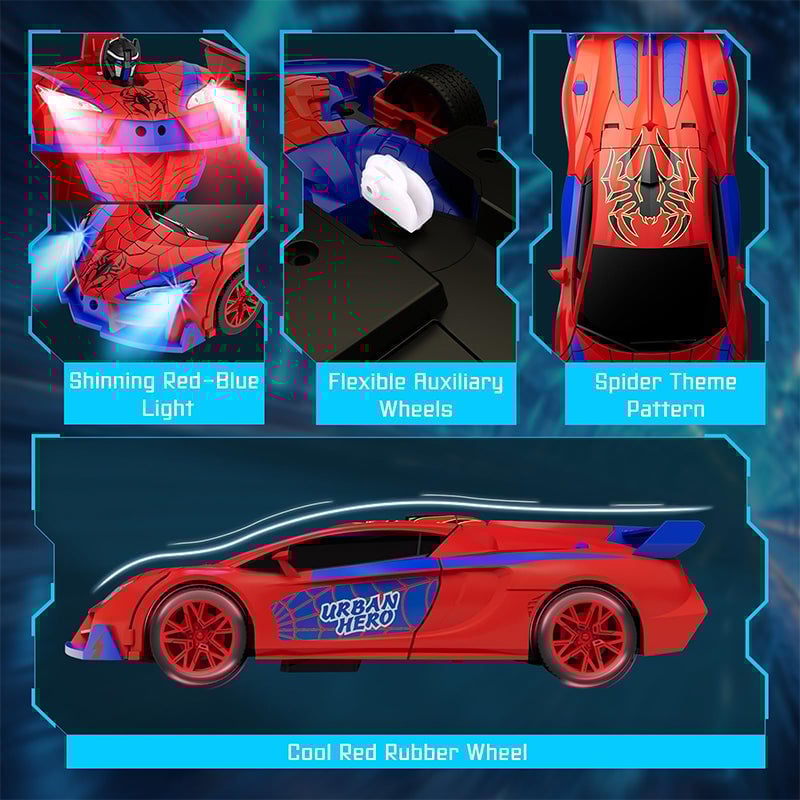 Remote Control Transforming Robot Car