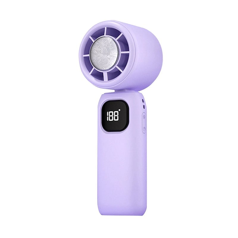 Foldable Ice Cooling Handheld Fan