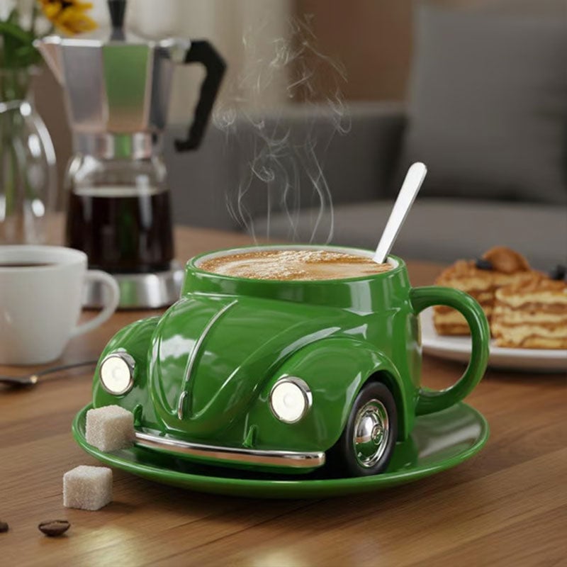Beetle Shaped Coffee Mug