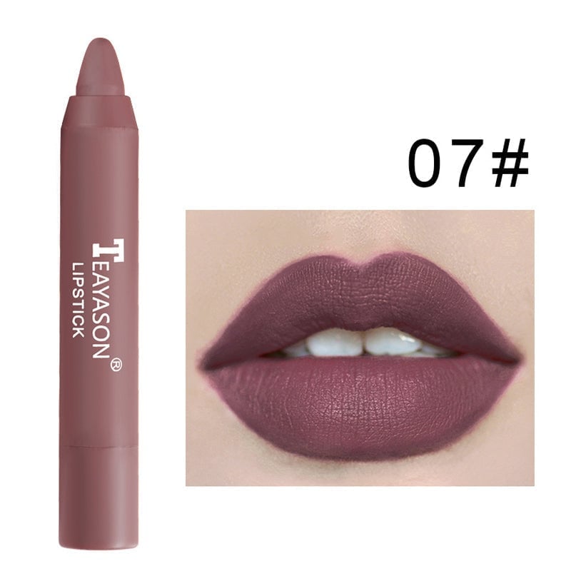 Rossetto opaco a 12 colori