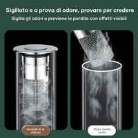 Filtro per scarico a pavimento in acciaio inox