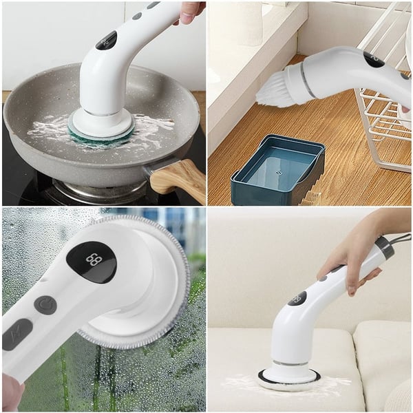 Multifunctional Wireless Cleaning Brush