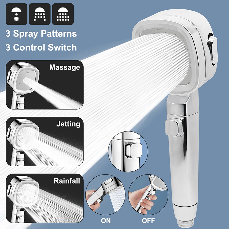High-Pressure Handheld Shower Head