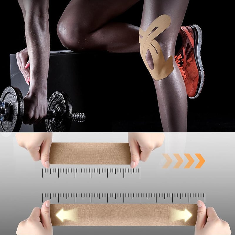 Vorgeschnittenes Kinesiologie-Tape für Knie