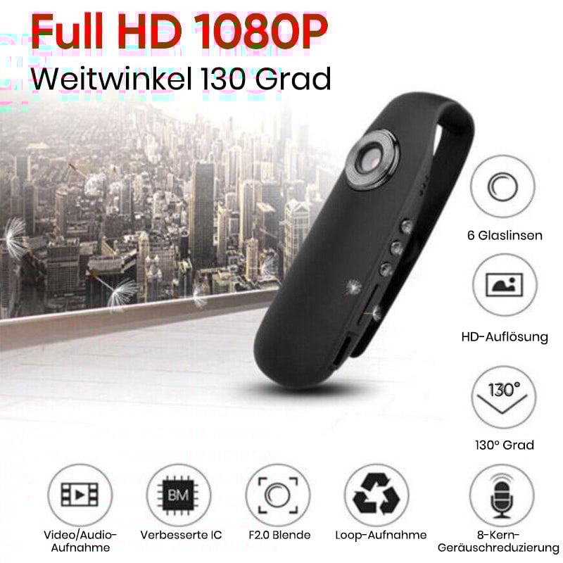 Saker Mini-Kamera 1080P Video