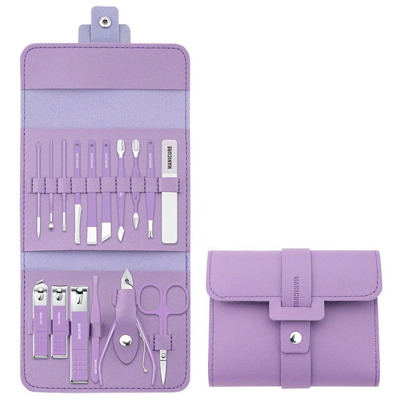Ensemble Portable Coupe-ongles (12/16 pièces)