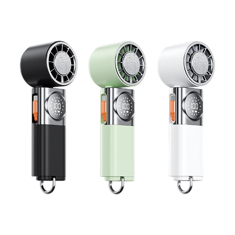 Handheld Power Bank Ice Compression Fan