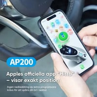Billaddare med GPS-spårning