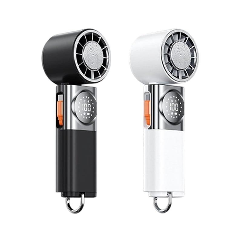 Handheld Power Bank Ice Compression Fan