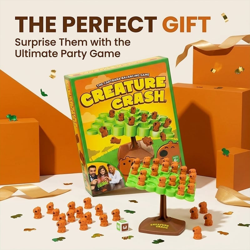 Capybara Stacking Game
