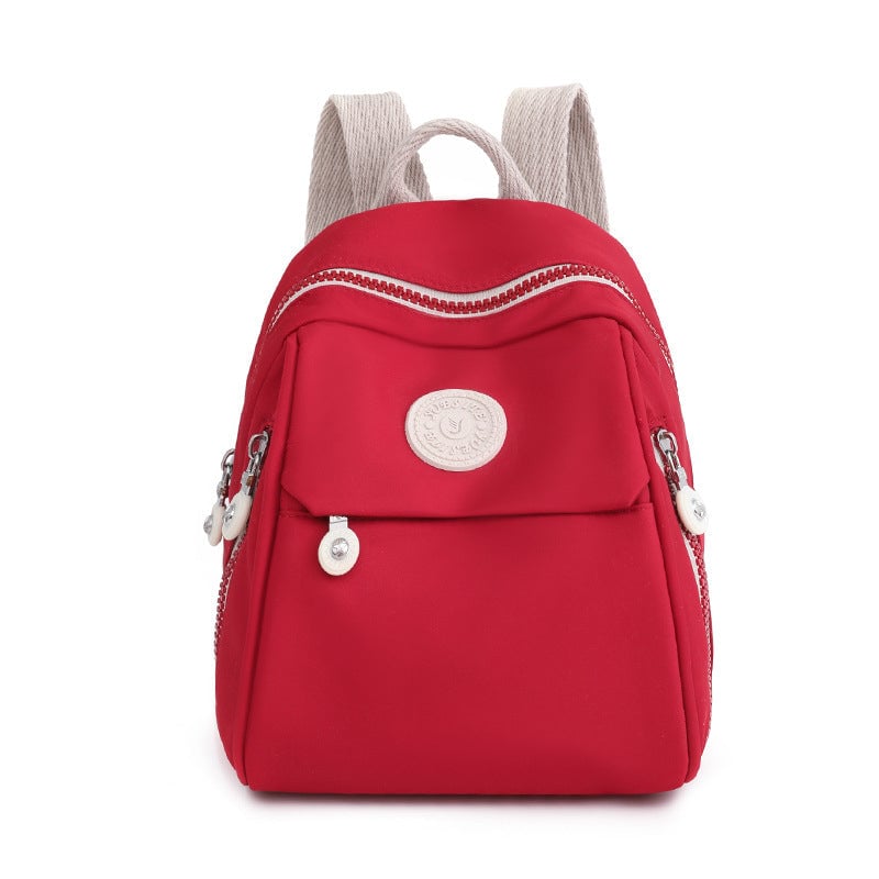 Lässiger wasserdichter Nylonrucksack mit großer Kapazität