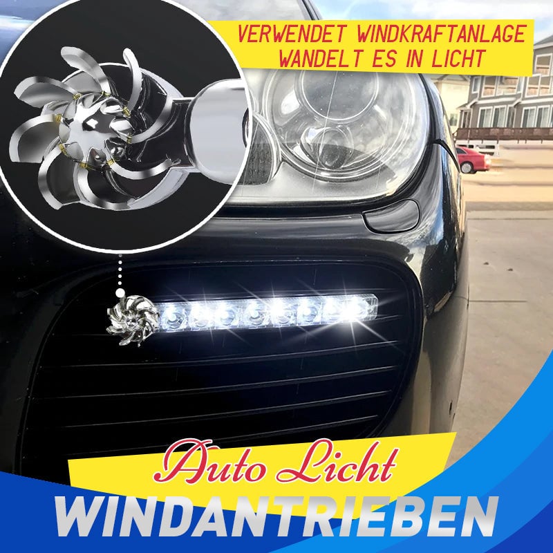 Windbetriebene LED-Autolichter