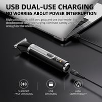 Sakerplus® Electric Back Shaver Body Grooming Kit