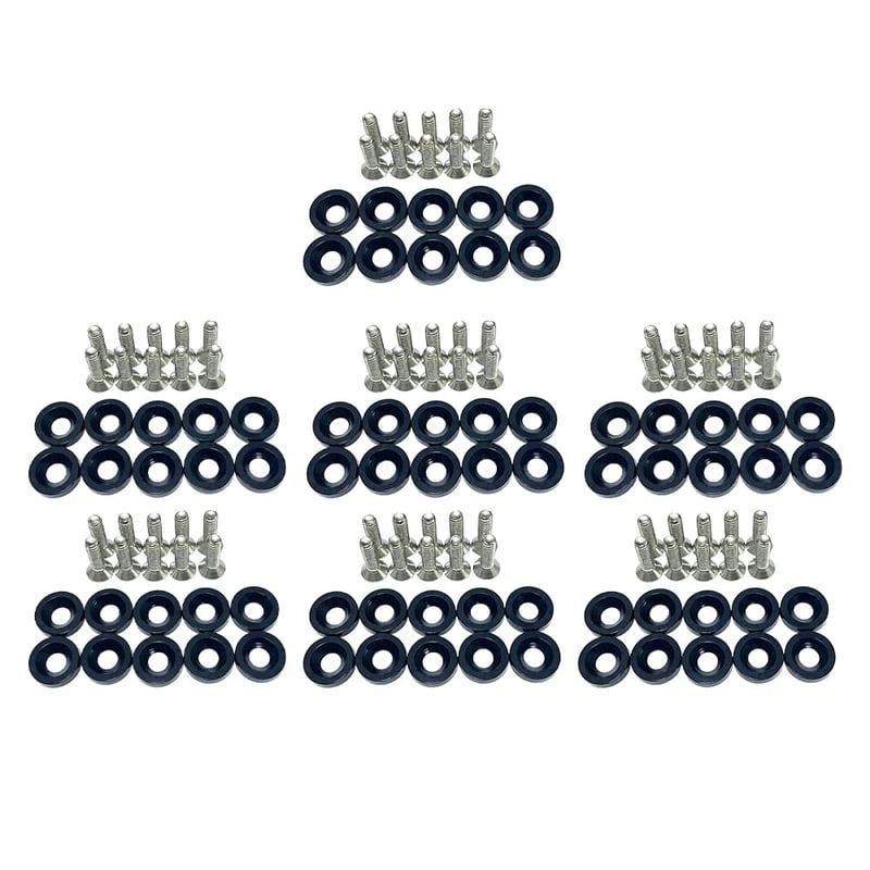 JDM Nickel Plated Bolt Washer Kit