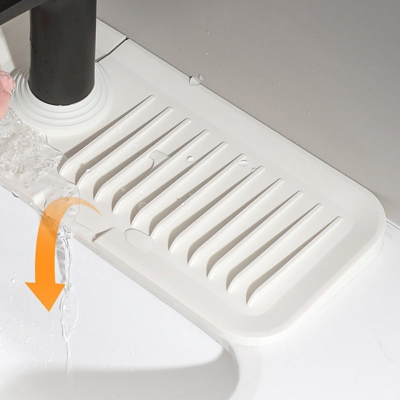Silicone Faucet Splash Guard Mat