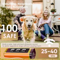 Mini Rechargeable Ultrasonic Dog Repeller and Anti-Barking Device