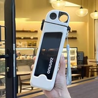 Portable Square Water Bottle with Straw