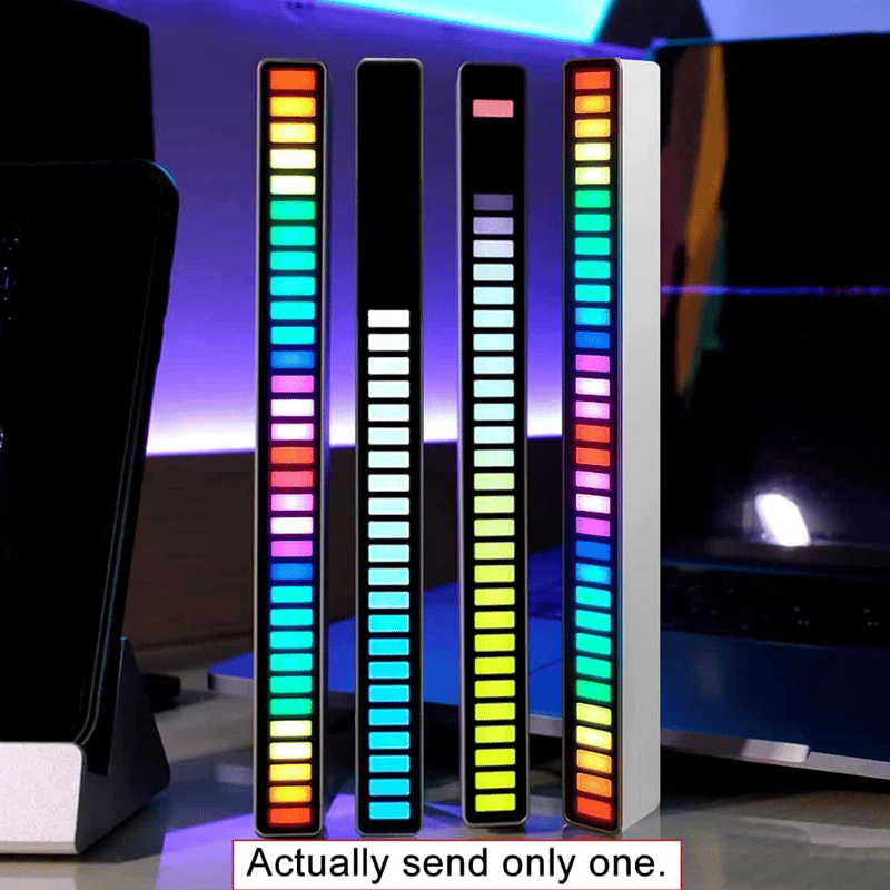 RGB auto oogverblindend geluid gecontroleerd led-licht