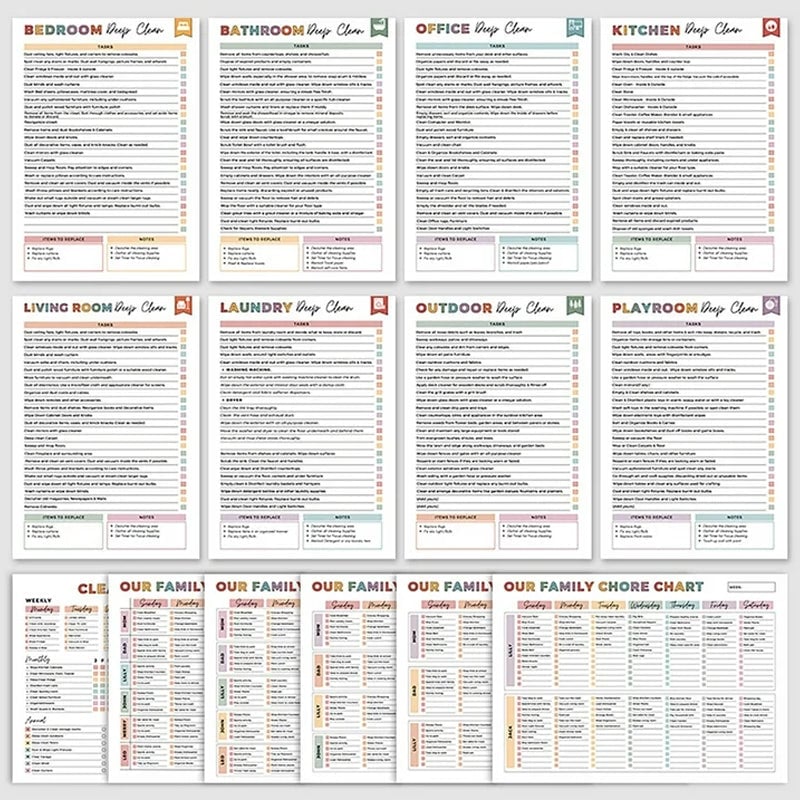 🔥ADHD Cleaning & Organizing Toolkit